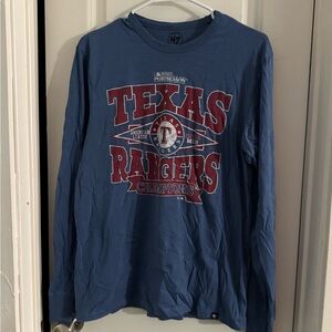 47 Brand Blue Crew Neck Shirt